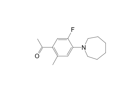 1-(4-Azepan-1-yl-5-fluoro-2-methyl-phenyl)-ethanone