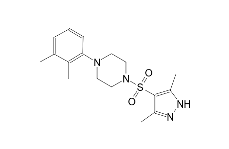 1-(2,3-dimethylphenyl)-4-[(3,5-dimethyl-1H-pyrazol-4-yl)sulfonyl]piperazine