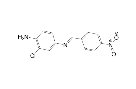 1,4-benzenediamine, 2-chloro-N~4~-[(E)-(4-nitrophenyl)methylidene]-