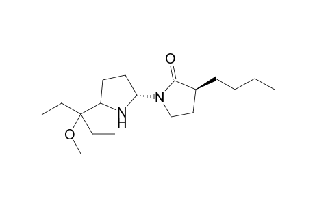 (S,S)-3-Butyl-N-(5-(1-methoxy-1-ethylpropyl)pyrrolidin-2-yl)pyrrolidin-2-one
