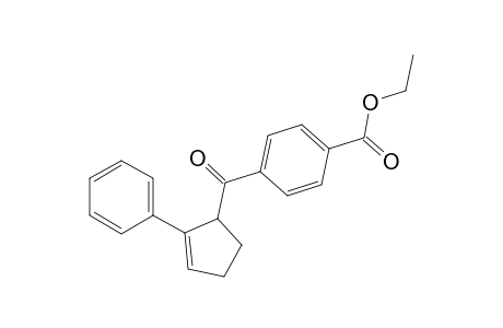 Ethyl 4-(2-phenylcyclopent-2-ene-1-carbonyl)benzoate