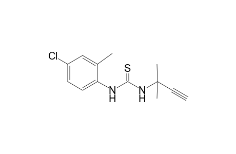 Thiourea, 1-(4-chloro-2-methylphenyl)-3-(1,1-dimethyl-2-propynyl)-