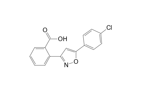 Benzoic acid, 2-[5-(4-chlorophenyl)-3-isoxazolyl]-