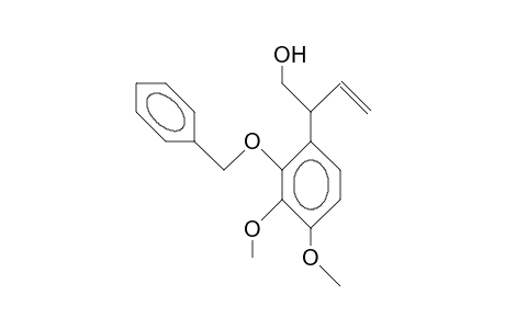 B-Ethenyl-3,4-dimethoxy-2-benzyloxy-benzene-ethanol