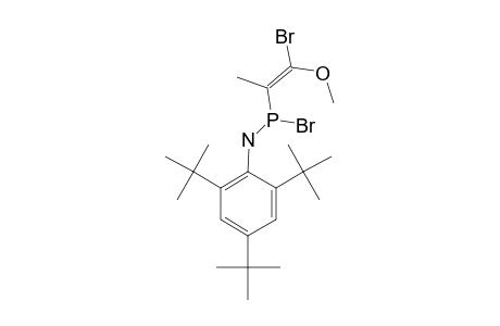E-1-METHOXY-1-BROMOPROPEN-2-YLPHOSPHONOUS_ACID_2,4,6-TRI-TERT.-BUTYLANILIDE_BROMIDE