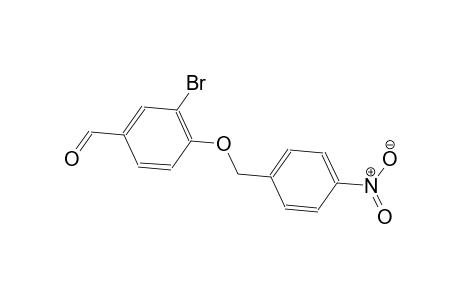 3-bromo-4-[(4-nitrobenzyl)oxy]benzaldehyde