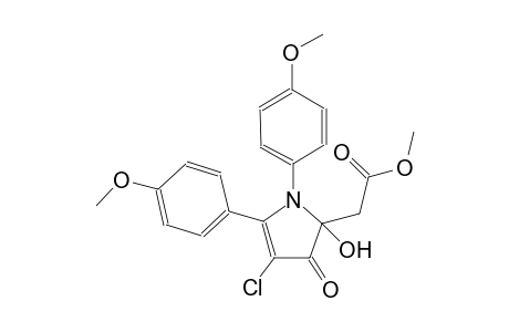 1H-pyrrole-2-acetic acid, 4-chloro-2,3-dihydro-2-hydroxy-1,5-bis(4-methoxyphenyl)-3-oxo-, methyl ester