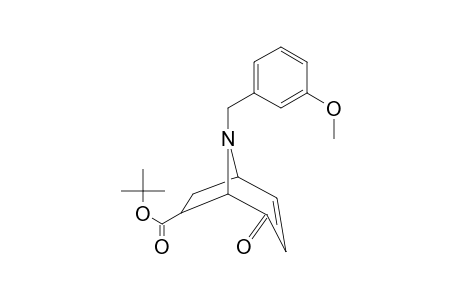 Bicyclo[3.2.1]oct-2-ene-6-carboxylic acid, 8-(3-methoxybenzyl)-4-oxo-8-aza-, tert-butyl ester