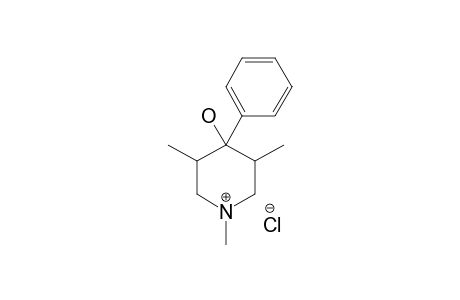 1,3,5-TRIMETHYL-4-PHENYL-PIPERIDIN-4-OL-HYDROCHLORIDE;(ALPHA-ISOMER)