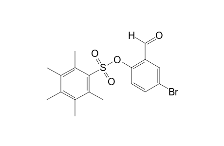 pentamethylbenzenesulfonic acid, 4-bromo-2-formylphenyl ester