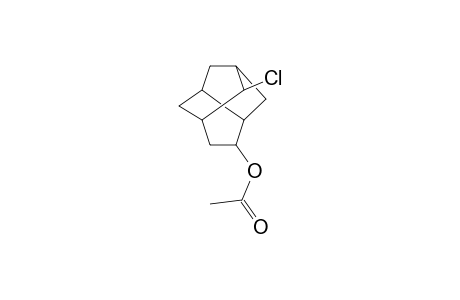 2,5-Methano-1H-inden-7-ol, 8-chlorooctahydro-, acetate, (2alpha,3abeta,5alpha,7beta,7abeta,8S*)-