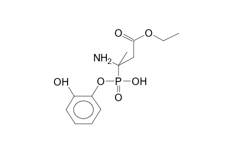 O-(2-HYDROXYPHENYL)(1-ETHOXYCARBONYL-2-AMINOPROP-2-YL)PHOSPHONIC ACID