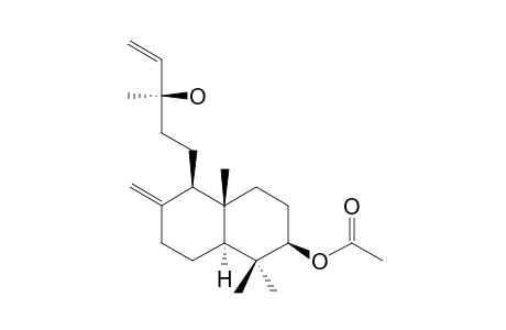 (+)-3-BETA-ACETOXYMANOOL