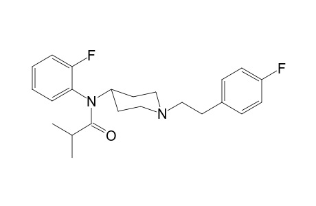 N-(2-Fluorophenyl)-N-(1-[2-(4-fluorophenyl)ethyl]piperidin-4-yl)-2-methylbutanamide