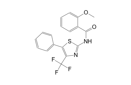 benzamide, 2-methoxy-N-[5-phenyl-4-(trifluoromethyl)-2-thiazolyl]-