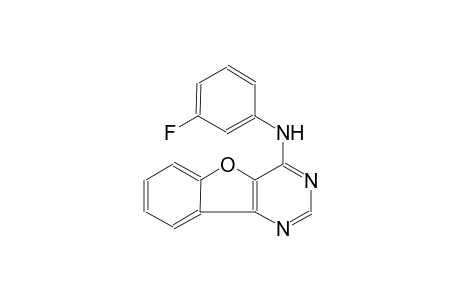 N-(3-fluorophenyl)[1]benzofuro[3,2-d]pyrimidin-4-amine