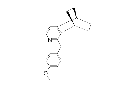 5,8-ETHANO-1-(PARA-METHOXYBENZYL)-5,6,7,8-TETRAHYDROISOQUINOLINE
