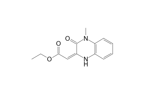 (2E)-2-(3-keto-4-methyl-1H-quinoxalin-2-ylidene)acetic acid ethyl ester