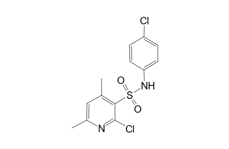 Pyridine-3-sulfonamide, 2-chloro-4, 6-dimethyl-N-(4-chlorophenyl)-