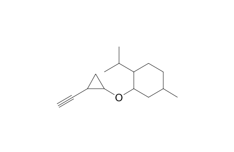 1-Ethynyl-2-(2-isopropyl-5-methylcyclohexyloxy)cyclopropane