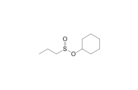 n-Propanesulphinic acid cyclohexyl ester