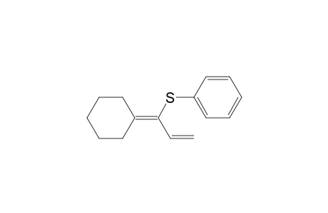 (1-Cyclohexylideneallylthio)benzene