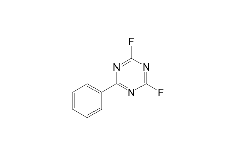 2,4-bis(fluoranyl)-6-phenyl-1,3,5-triazine