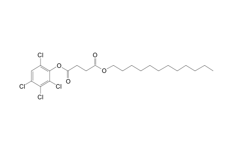 Succinic acid, dodecyl 2,3,4,6-tetrachlorophenyl ester