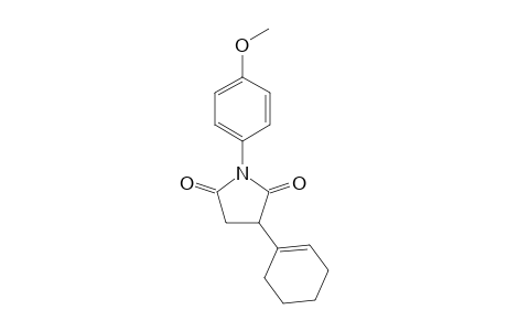 3-(Cyclohex-1-en-1-yl)-1-(4-methoxyphenyl)pyrrolidine-2,5-dione