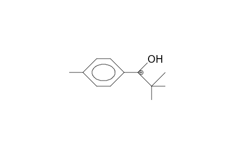 P-Tolyl-tert-butyl-hydroxy-carbenium cation