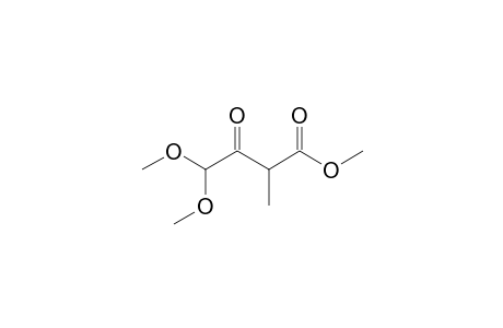 Methyl 2-methyl-4,4-dimethoxy-3-oxobutanoate