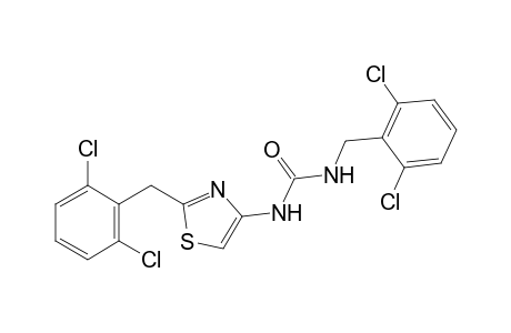 1-(2,6-dichlorobenzyl)-3-[2-(2,6-dichlorobenzyl)-4-thiazolyl]urea