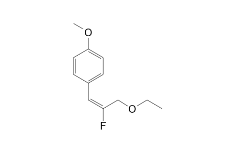 (E)-2-Fluoro-3-ethoxy-1-(4'-methoxyphenyl)propene
