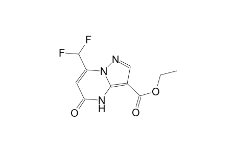 ethyl 7-(difluoromethyl)-5-oxo-4,5-dihydropyrazolo[1,5-a]pyrimidine-3-carboxylate