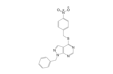 1-benzyl-4-[(4-nitrobenzyl)sulfanyl]-1H-pyrazolo[3,4-d]pyrimidine