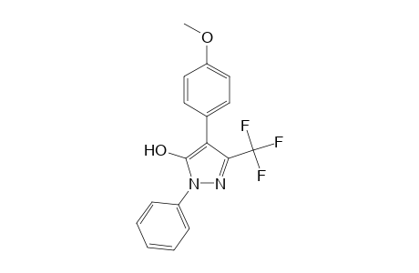 4-(4-Methoxyphenyl)-1-phenyl-3-(trifluoromethyl)-1H-pyrazol-5-ol