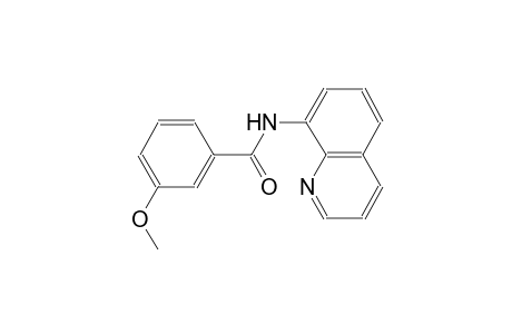 3-methoxy-N-(8-quinolinyl)benzamide