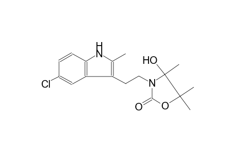 2-oxazolidinone, 3-[2-(5-chloro-2-methyl-1H-indol-3-yl)ethyl]-4-hydroxy-4,5,5-trimethyl-
