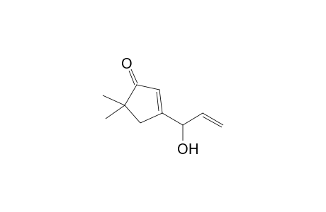 1-(4,4-Dimethyl-3-oxocyclopentene-1-yl)-1-hydroxy-2-propene