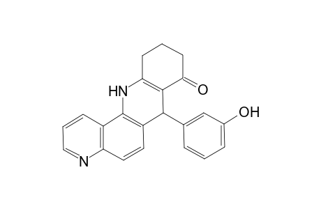 7-(3-Hydroxyphenyl)-7,10,11,12-tetrahydrobenzo[b][1,7]phenanthrolin-8(9H)-one