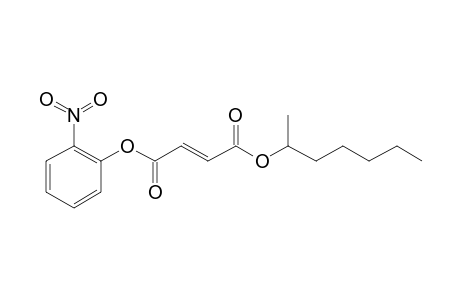 Fumaric acid, 2-nitrophenyl hept-2-yl ester