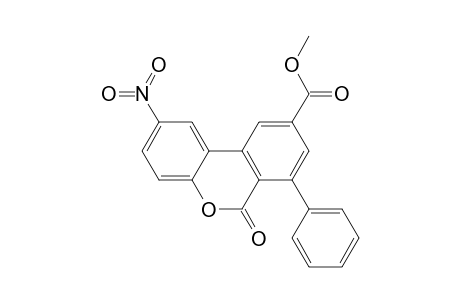 9-(Methoxycarbonyl)-2-nitro-7-phenyl-6H-benzo[c]chromen-6-one