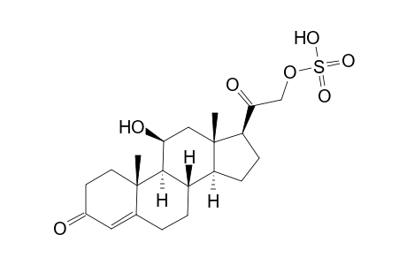 Corticosterone 21-sulfate