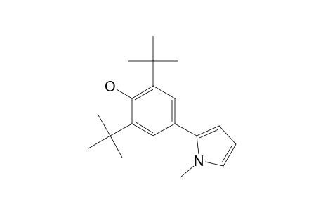 2-(3,5-Di-tert-butyl-4-hydroxyphenyl)-N-methylpyrrole