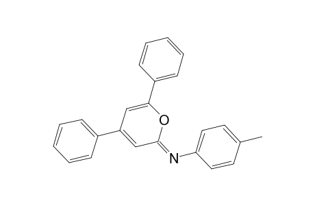 N-[(2E)-4,6-Diphenyl-2H-pyran-2-ylidene]-N-(4-methylphenyl)amine
