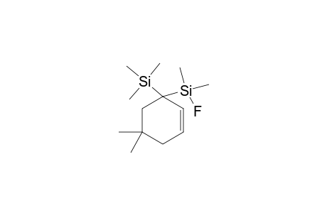 2-Cyclohexene, 5,5-dimethyl-1-dimethylfluorosilyl-1-trimethylsilyl-