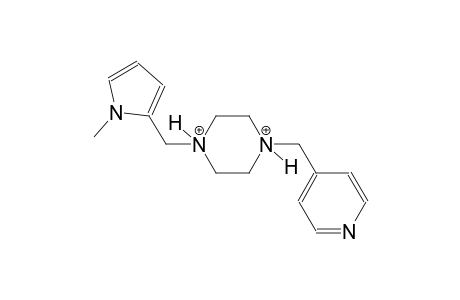 1-[(1-methyl-1H-pyrrol-2-yl)methyl]-4-(4-pyridinylmethyl)piperazinediium