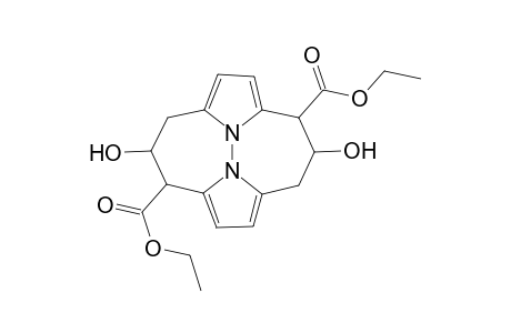 3,4,5,8,9,10-Hexahydro-4,9-dihydroxy-10b,10c-diazadicyclopenta[ef,kl]heptan-3,8-dicarboxylic acid diethyl ester