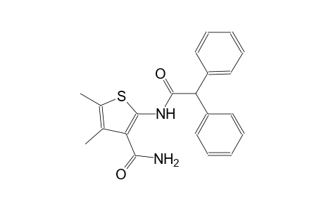 2-[(diphenylacetyl)amino]-4,5-dimethyl-3-thiophenecarboxamide