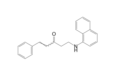 5-(1-naphthylamino)-1-phenyl-1-penten-3-one